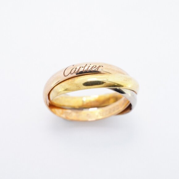 CARTIER Authentic 18k Gold Trinity Ring #51 - Picture 2 of 9